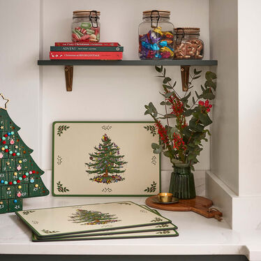 Christmas Tree Set of 4 Placemats